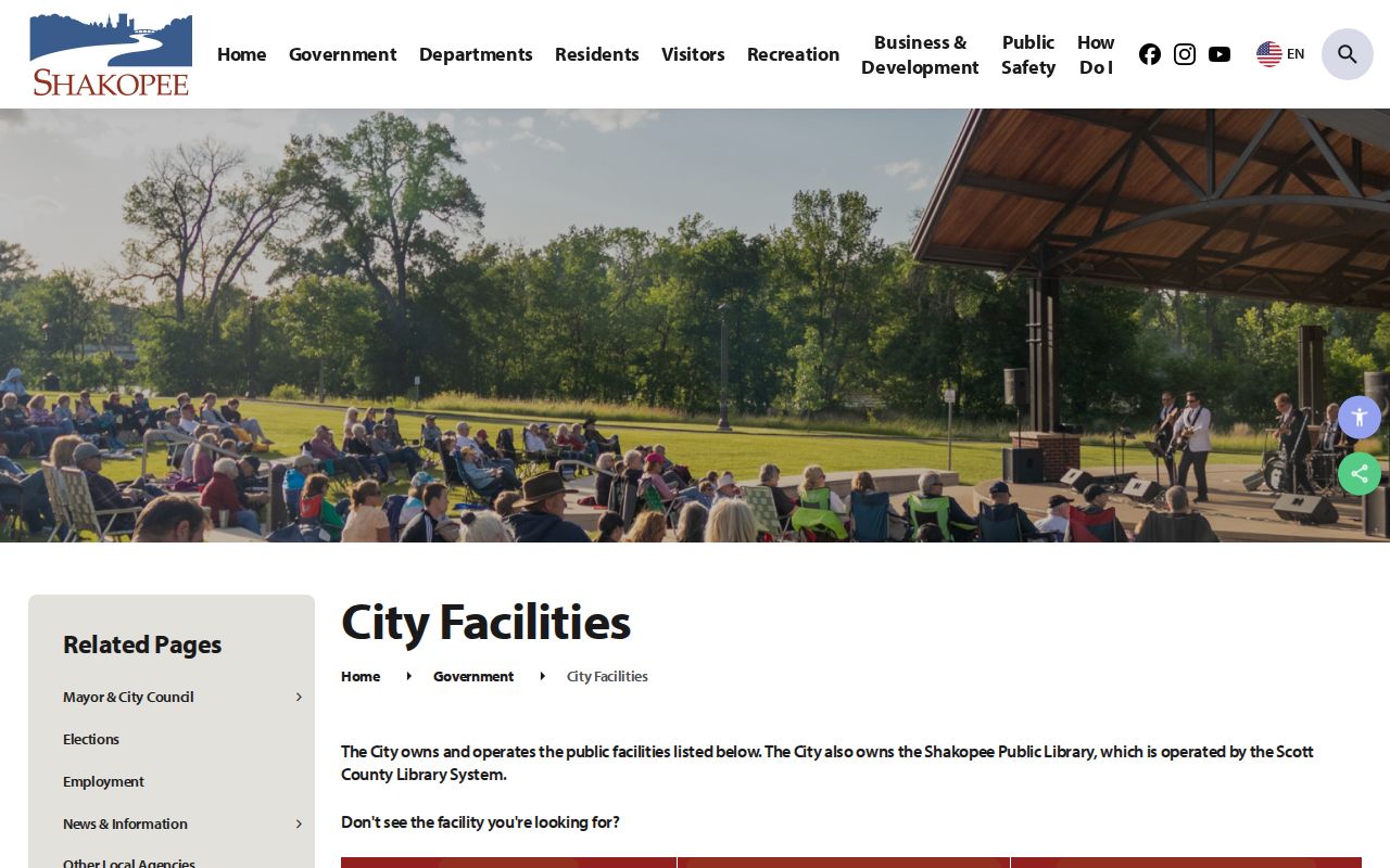 Scott County warrant records and Shakopee city public safety facility listing